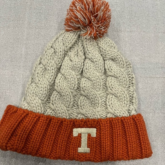 Top of the World Cream Orange Knit Beanie - Picture 2 of 3